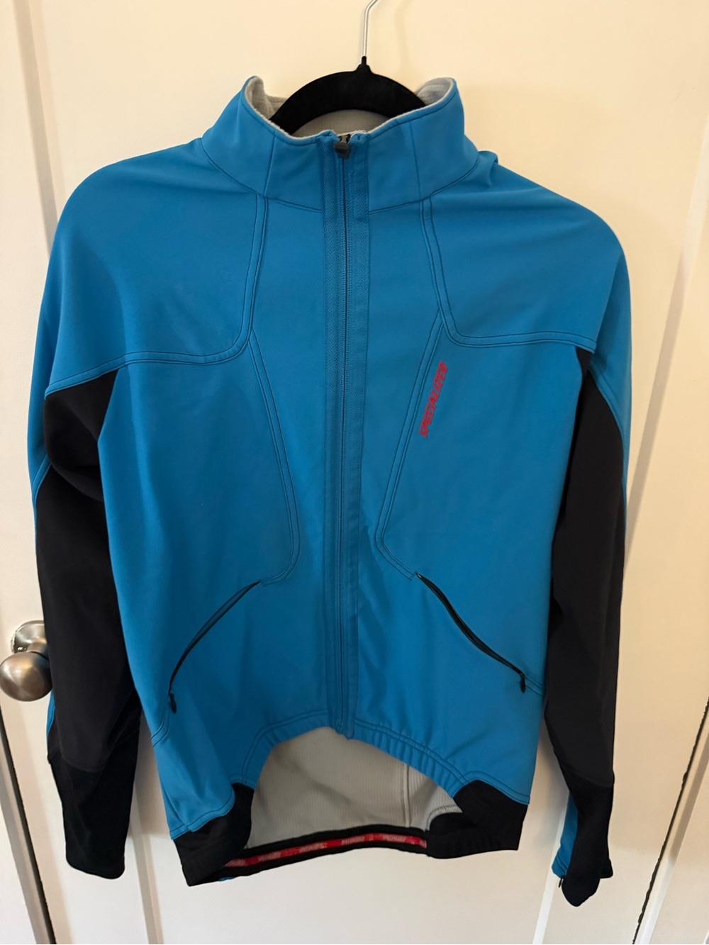 Specialized Blue and Black Performance Cycling Jacket size medium